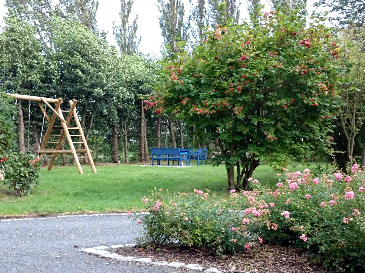 Garten rund ums Haus